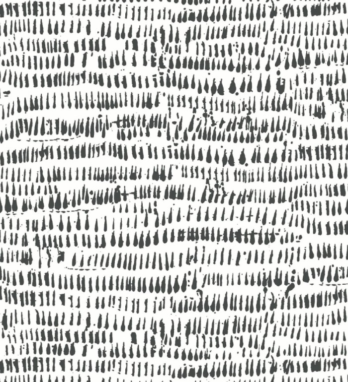 Papel pintado abstracto negro y blanco estilo étnico - Happy April 682104