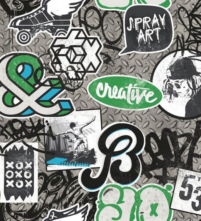 Papel pintado - Spray Art 122476