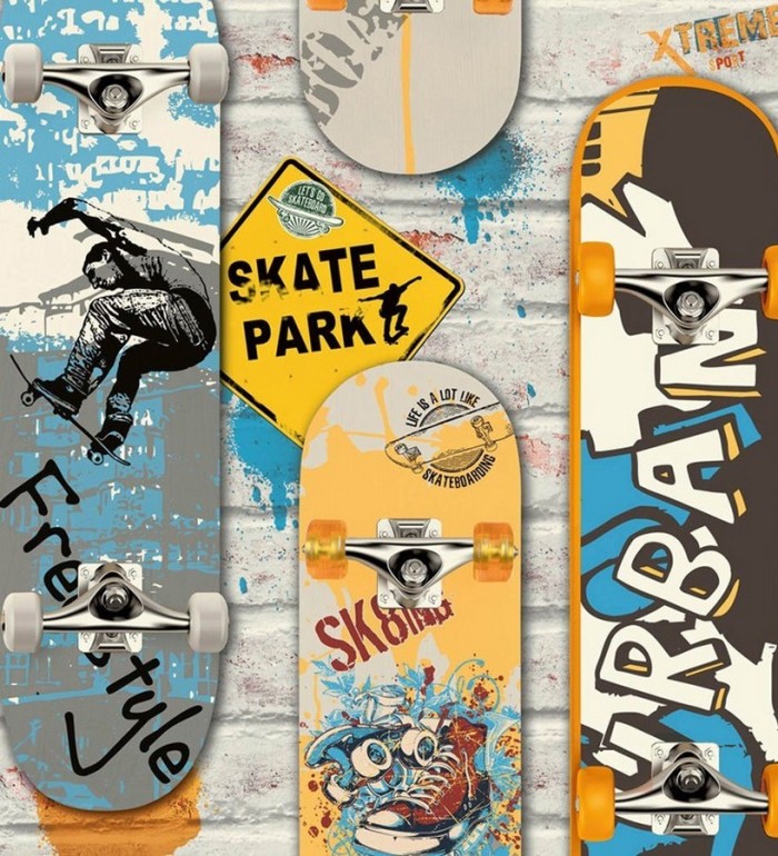 Papel pintado - Skate Park 122483