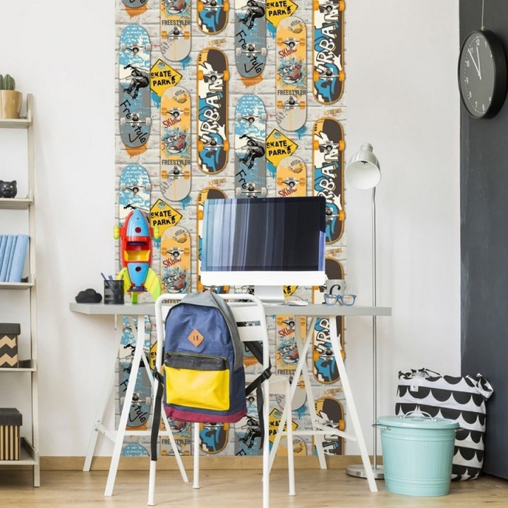 Papel pintado - Skate Park 122483