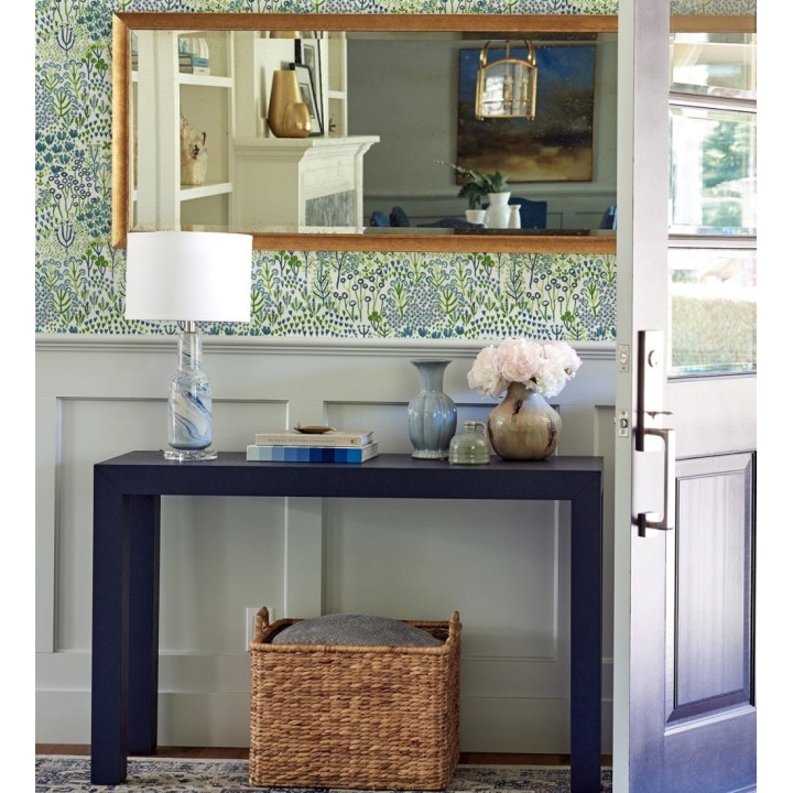 Papel pintado jardín botánico color intenso verde - Amy Garden 682148