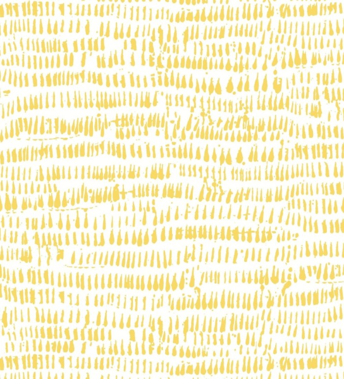 Papel pintado abstracto amarillo estilo étnico - Happy April 682161