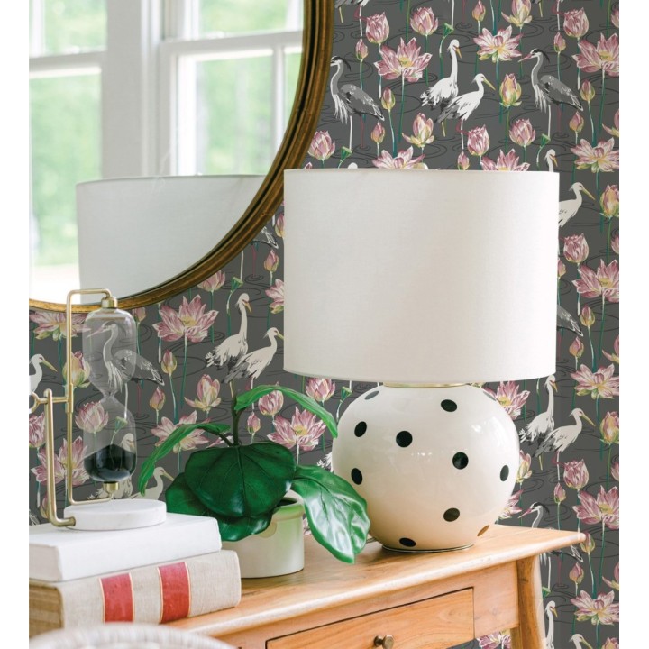 Papel pintado de pájaros y garzas reales en estanque japonés - Herons Royal 682165