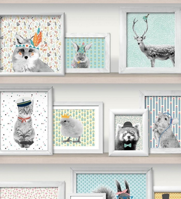 Papel pintado - Fancy Animals 122490