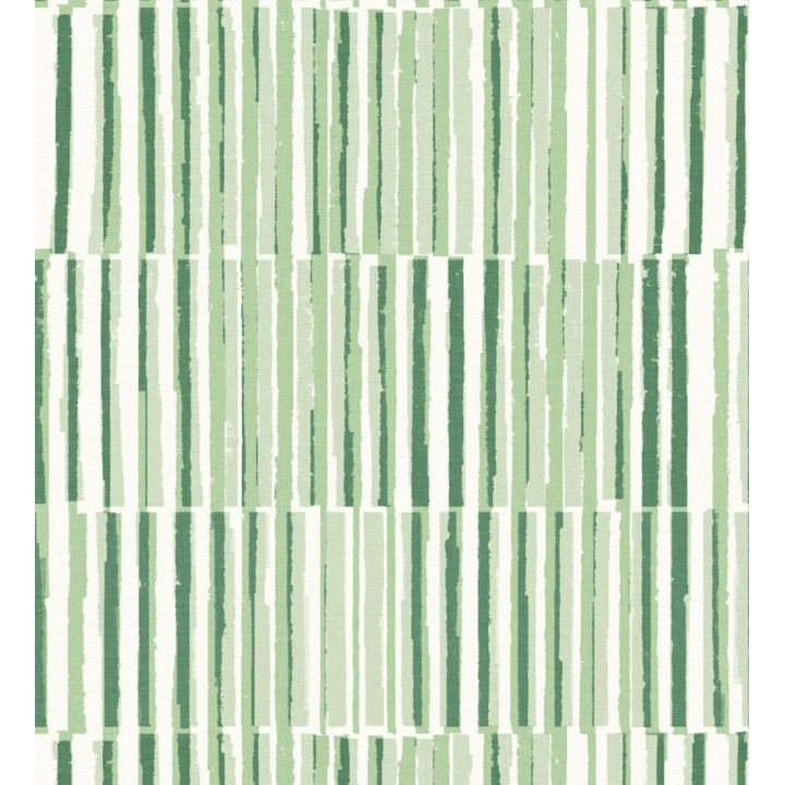 Papel pintado de líneas con colores difuminados verde hierba - Zaji 682299