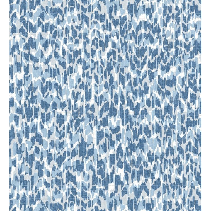 Papel pintado animals print artístico color azul - Taole 682313