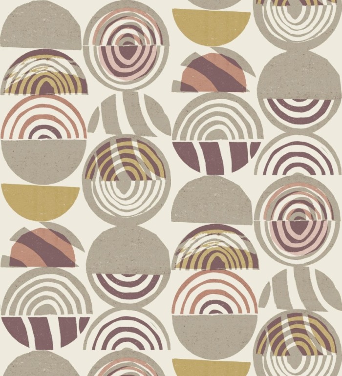 Papel pintado geométrico estilo africano - Mekele 682327