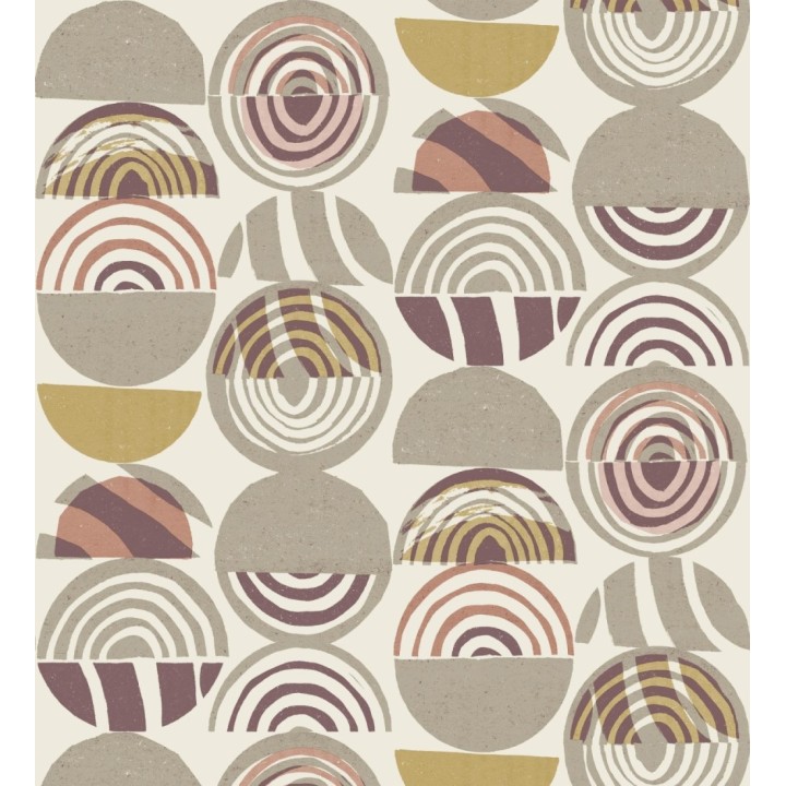 Papel pintado geométrico estilo africano - Mekele 682327