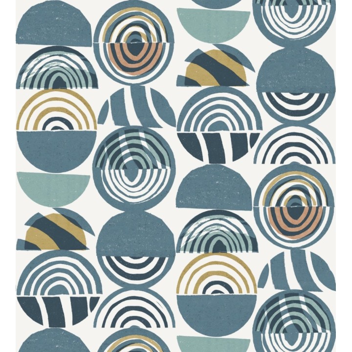 Papel pintado geométrico estilo africano - Mekele 682328