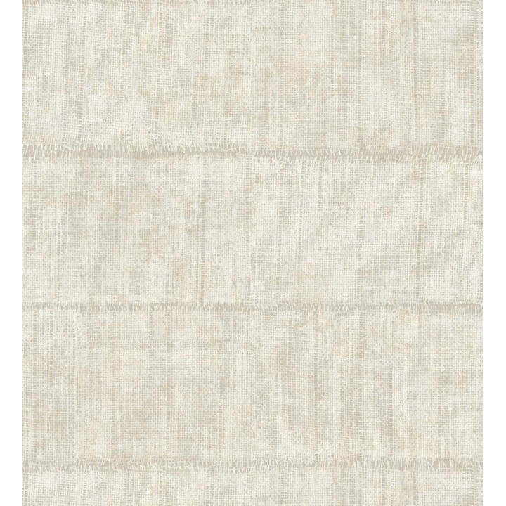 Papel pintado imitación tela de lino natural texturizada - Shafira 682353