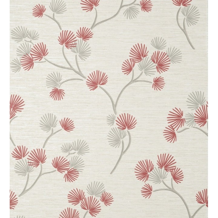 Papel pintado de flores japonesas rojas - Evolet Garden 682376