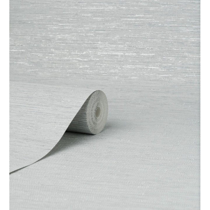 Papel pintado imitando al  textil en relieve con inserciones metalizadas - Evolet Fabric 682378