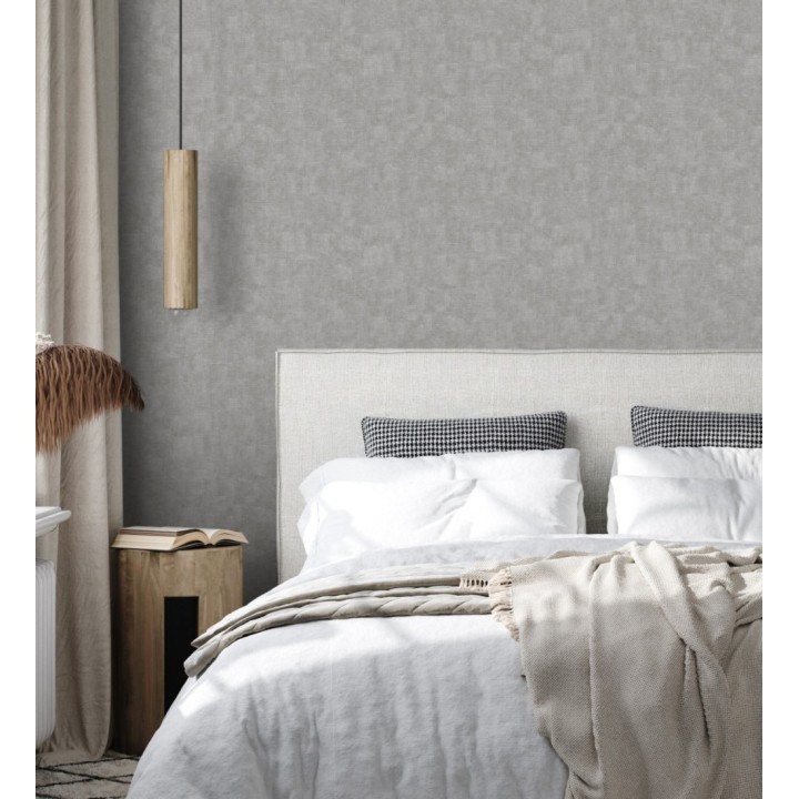 Papel pintado imitación tela con textura en alto relieve - Adamo texture 682399