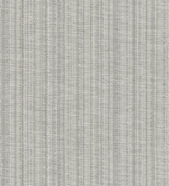 Papel pintado imitación tela jacquard de rayas marrón - Leeds 682463