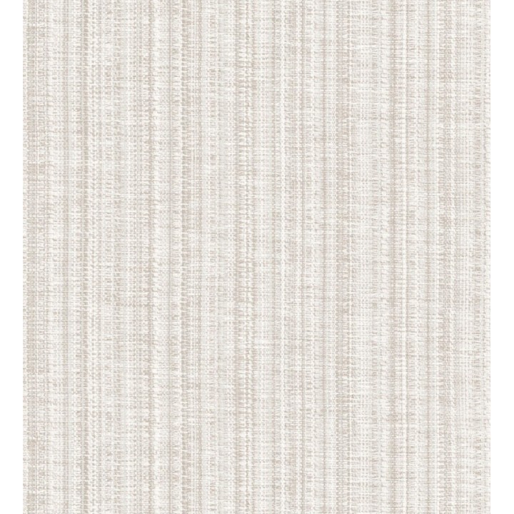 Papel pintado imitación tela jacquard de rayas malva claro - Leeds 682465