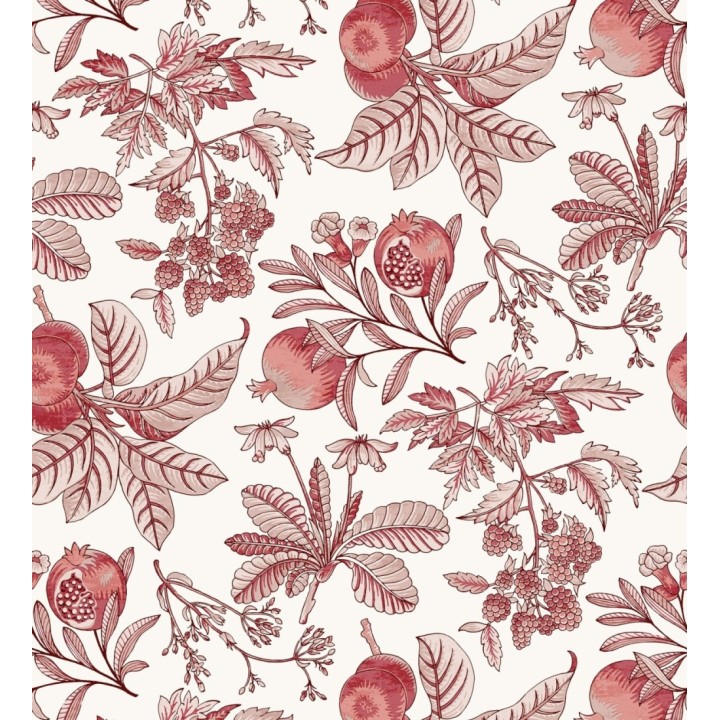 Papel pintado de granadas tonos rojos - Reika 682483