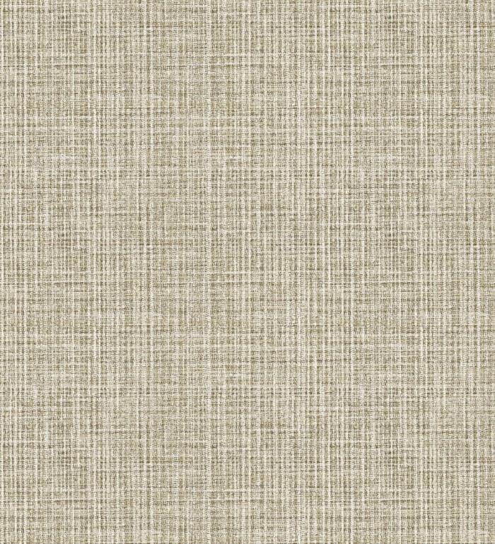 Papel pintado tejido de lino tonos camel y beige con textura - London Textile 682509