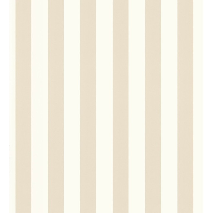Papel pintado rayas finas beige y blanco con textura - Marlene Stripes 682595