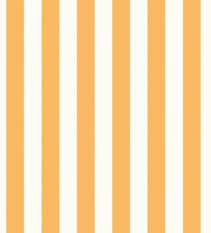 Papel pintado rayas finas ocre y blanco con textura - Marlene Stripes 682596