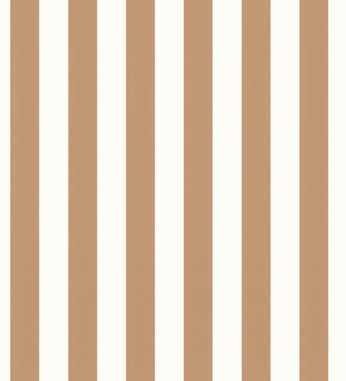 Papel pintado rayas finas marrones y blanco con textura - Marlene Stripes 682597