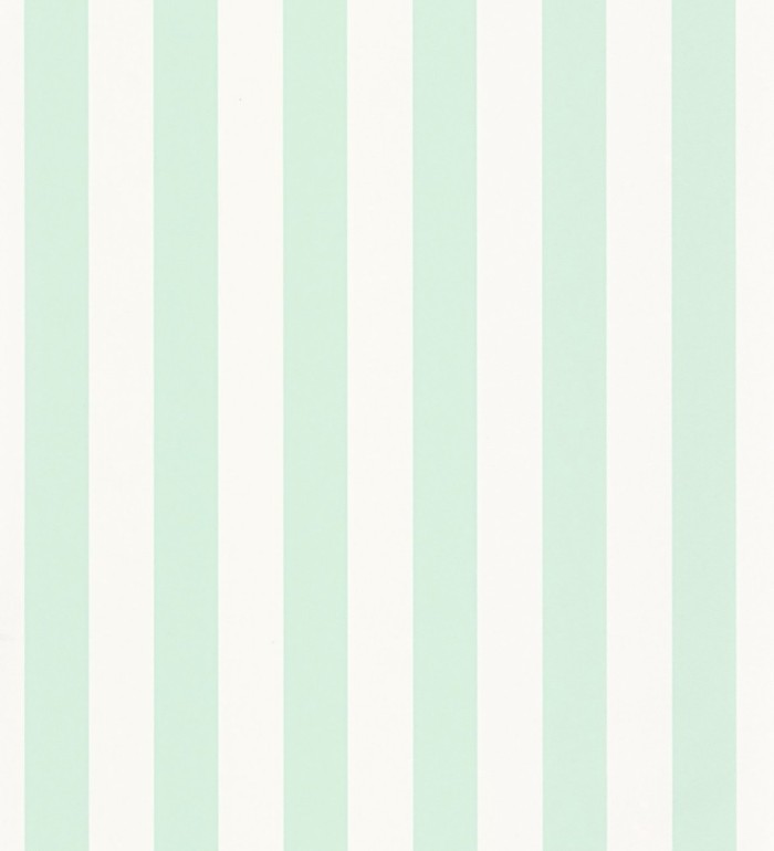 Papel pintado rayas finas verde agua y blanco con textura - Marlene Stripes 682602