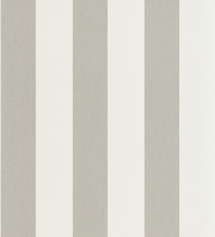 Papel pintado de rayas tonos grises imitando al tejido de lino - Garbo Stripes 682615