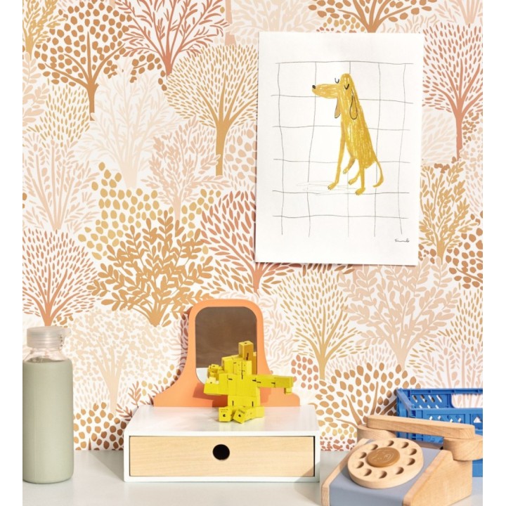 Papel pintado infantil de árboles - Winda Tree 682629