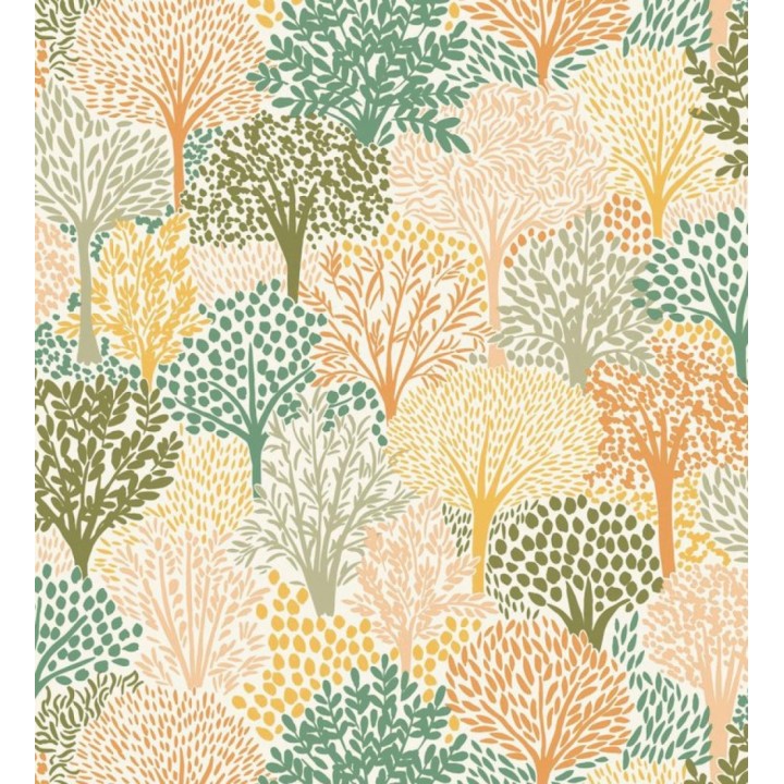 Papel pintado infantil de árboles - Winda Tree 682630