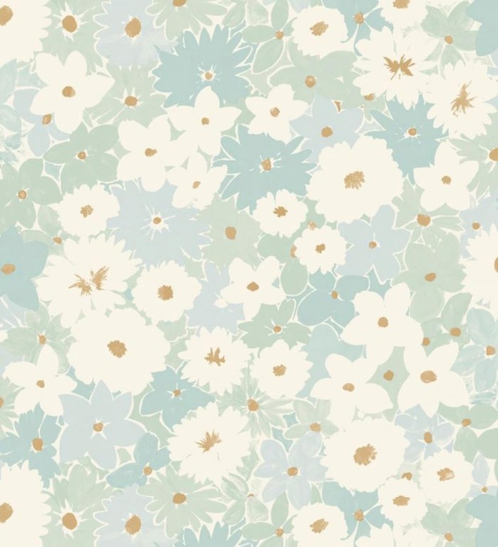 Papel pintado infantil de flores - Mia Flora 682635