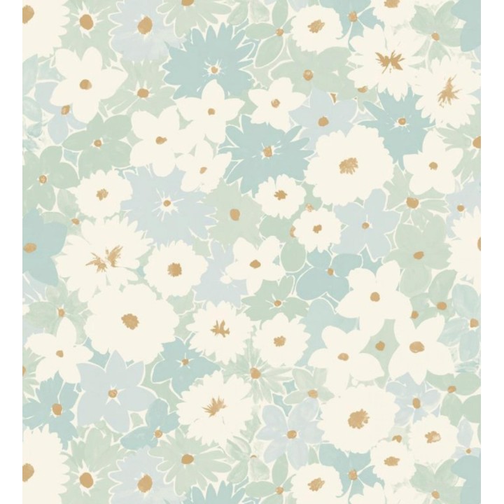 Papel pintado infantil de flores - Mia Flora 682635