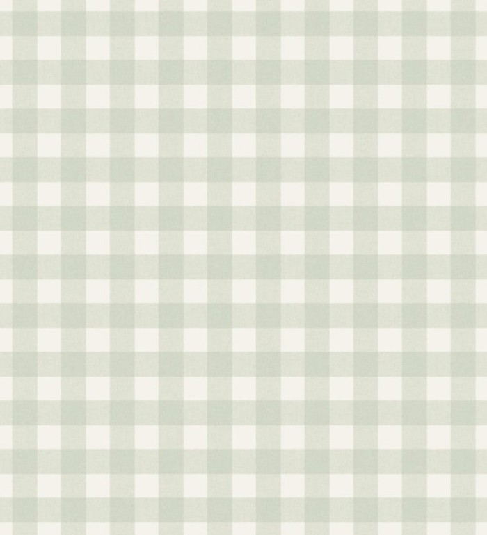 Papel pintado de cuadros vichy verde pastel - Marie Vichy 682640