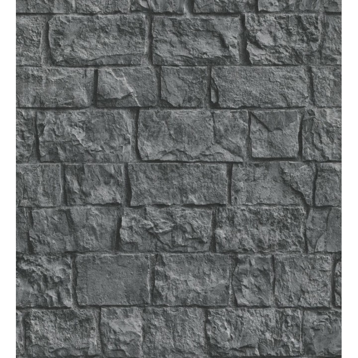 Papel pintado muro de ladrillos en piedra natural con textura - Zion Fortress 682654