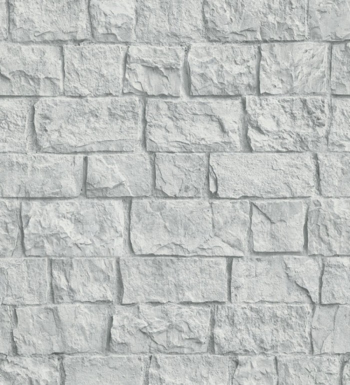 Papel pintado muro de ladrillos en piedra natural con textura - Zion Fortress 682656