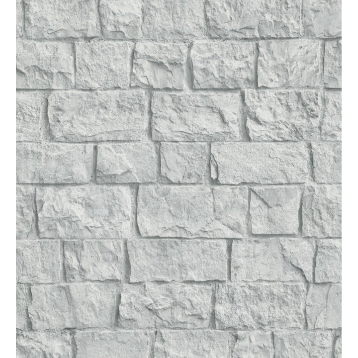 Papel pintado muro de ladrillos en piedra natural con textura - Zion Fortress 682656