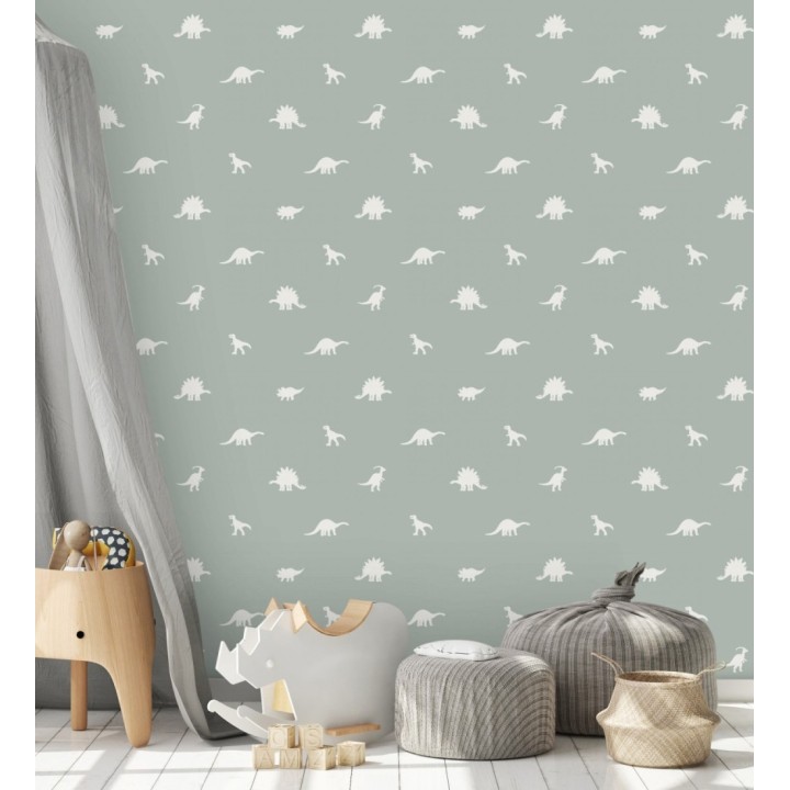 Papel pintado infantil de dinosaurios - Jurassic Joy 682665