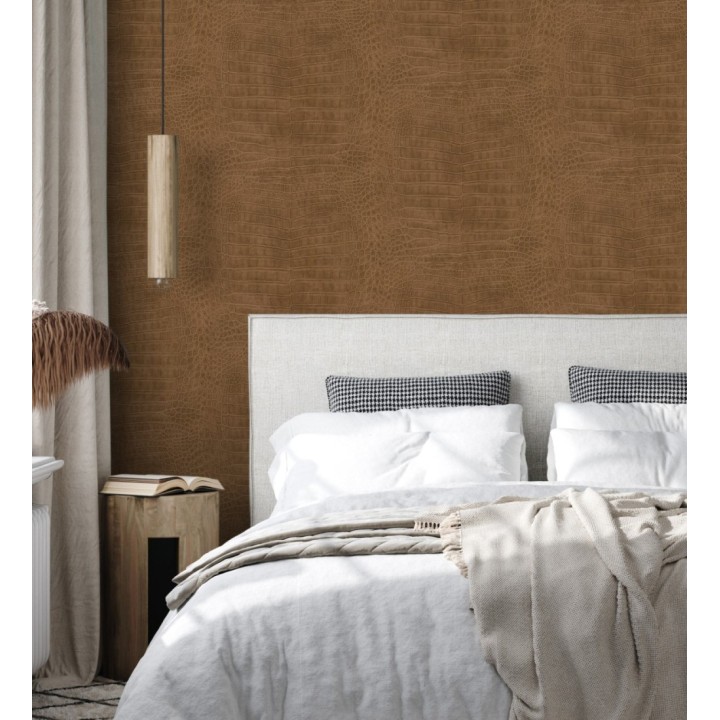 Papel pintado piel de cocodrilo caimán africano - Maseru 682691