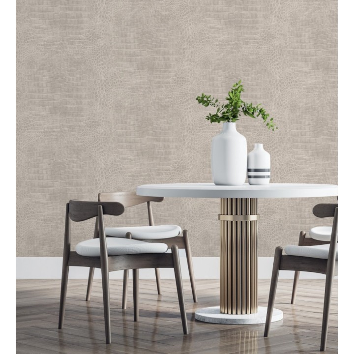 Papel pintado piel de cocodrilo caimán africano - Maseru 682693
