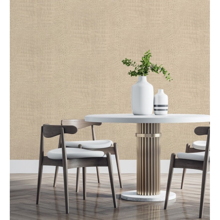 Papel pintado piel de cocodrilo caimán africano - Maseru 682694