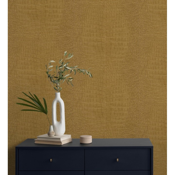 Papel pintado piel de cocodrilo caimán africano - Maseru 682696