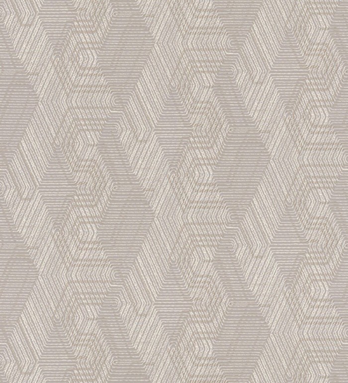 Papel pintado geométrico de tela africana - Maiba 682704