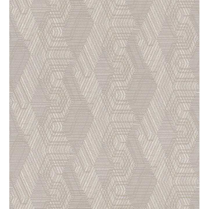 Papel pintado geométrico de tela africana - Maiba 682704