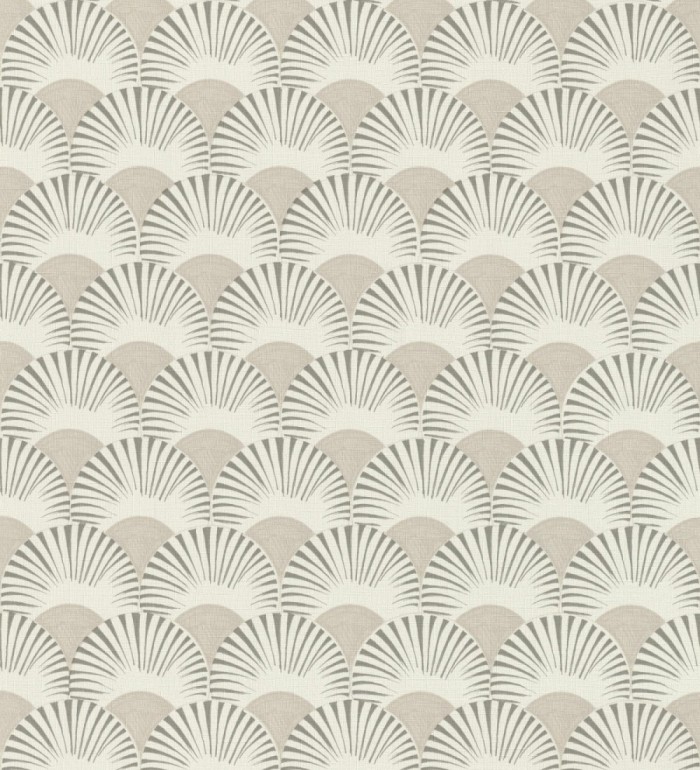 Papel pintado geométrico de abanicos japoneses - Mayuri Sensu 682706