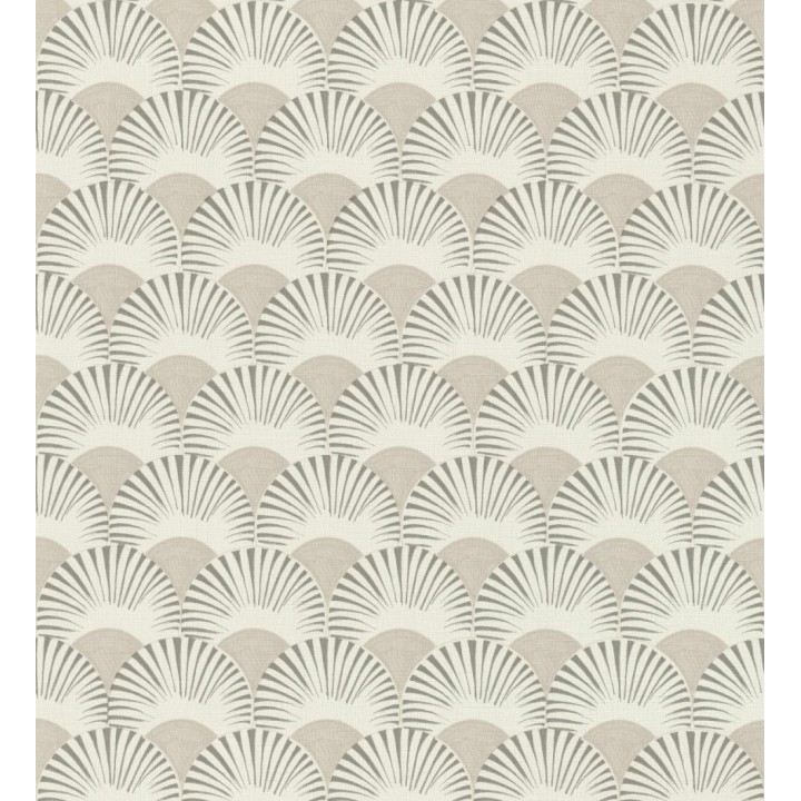 Papel pintado geométrico de abanicos japoneses - Mayuri Sensu 682706