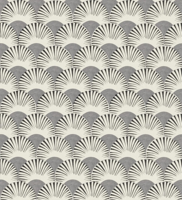 Papel pintado geométrico de abanicos japoneses - Mayuri Sensu 682707