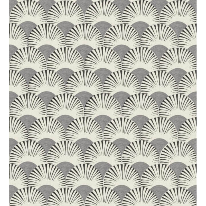 Papel pintado geométrico de abanicos japoneses - Mayuri Sensu 682707