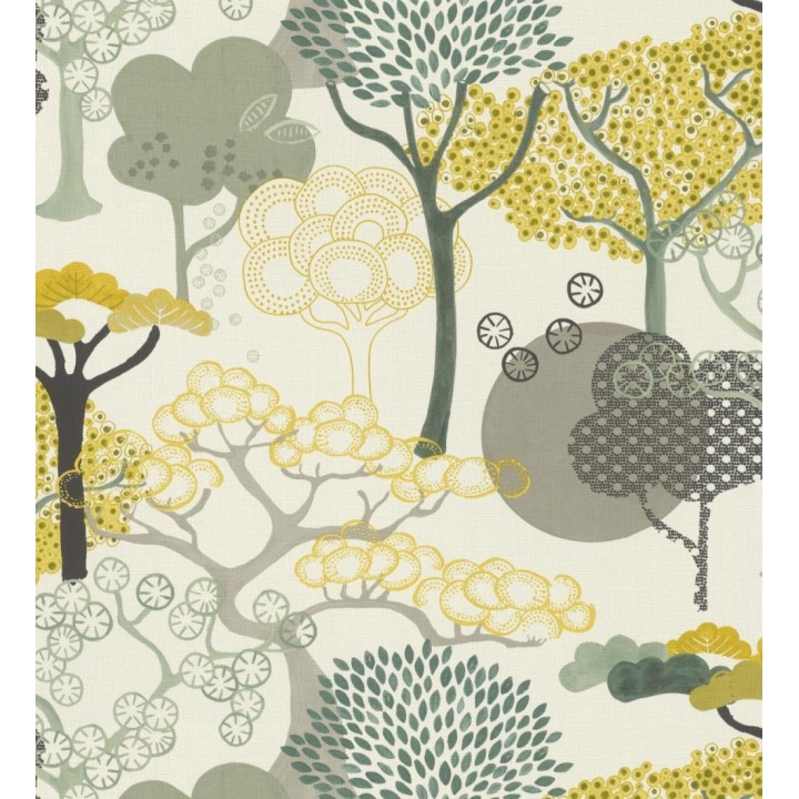 Papel pintado de diseño de árboles con estilo japonés - Naoki Mori 682720