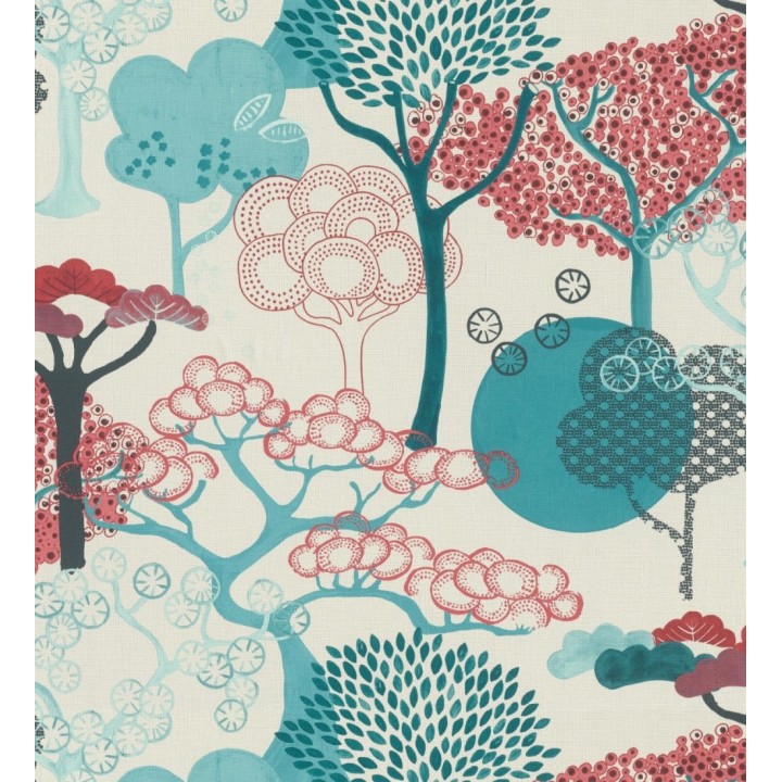 Papel pintado de diseño de árboles con estilo japonés - Naoki Mori 682721