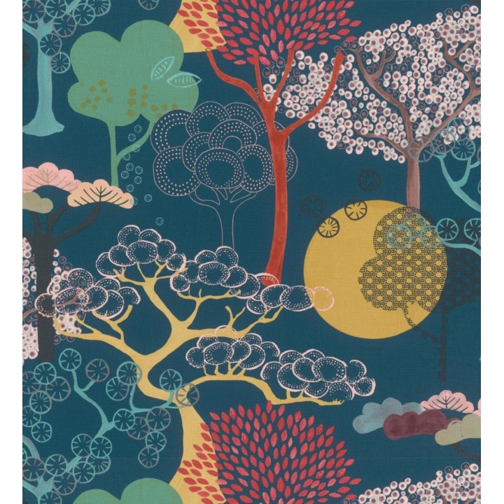 Papel pintado de diseño de árboles con estilo japonés - Naoki Mori 682722