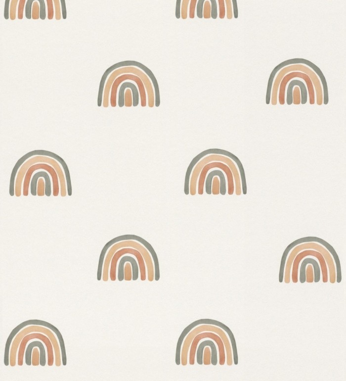 Papel pintado infantil de arcoíris - Pakcha 682730