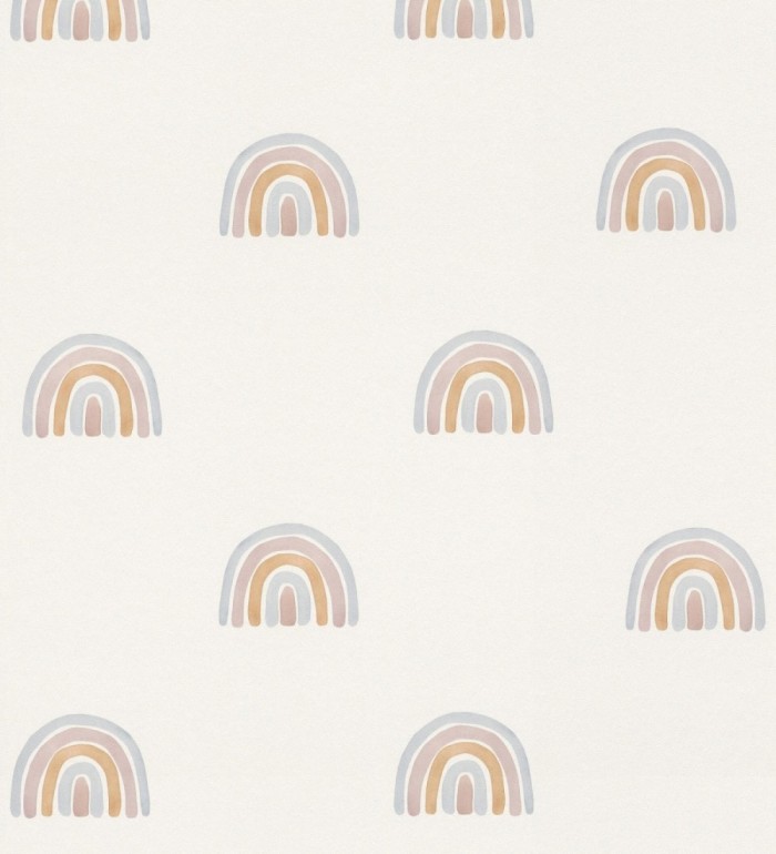 Papel pintado infantil de arcoíris - Pakcha 682731